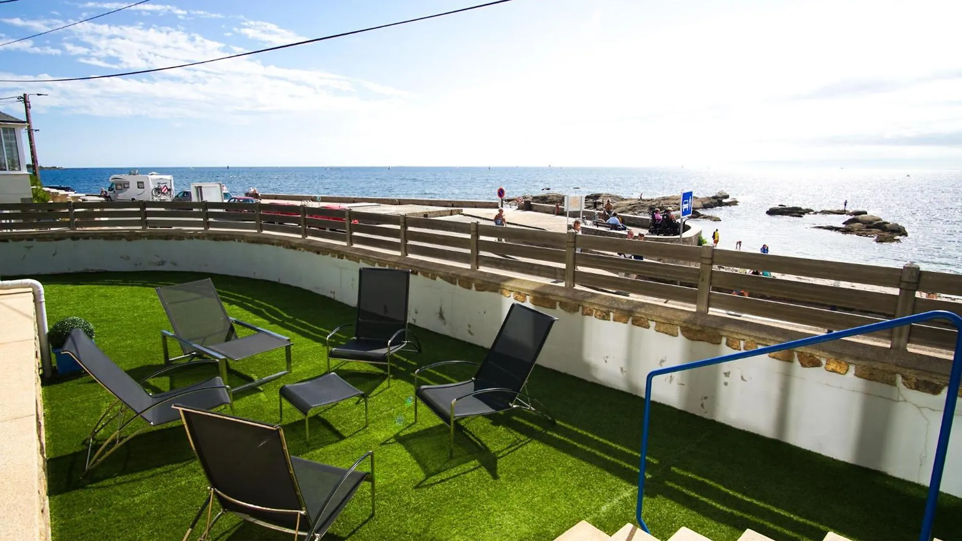 Vakantiehuis -Avel Dro- Belle Maison Familiale Vue Mer Corniche Concarneau