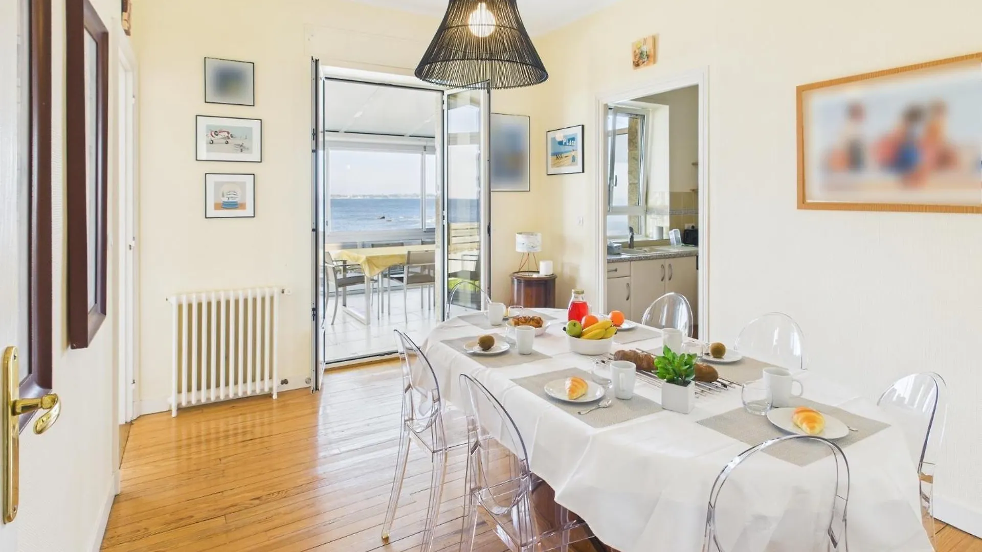 Holiday home -Avel Dro- Belle Maison Familiale Vue Mer Corniche Concarneau
